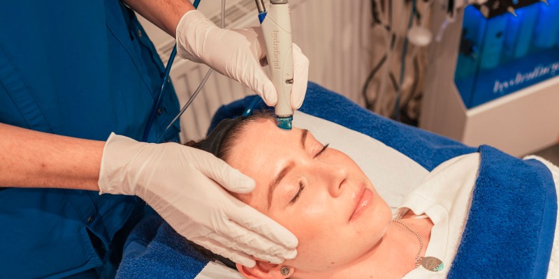 HydraFacial treatment at Pure Perfection Clinic