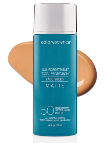 Colorescience Sunforgettable Total protection Face Shield matte SPF 50